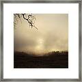 Ghost Sun Framed Print