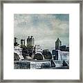 Ghostly Oakland Cemetery Framed Print