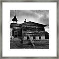 Ghosts Of Laughter In Corinth North Dakota Framed Print