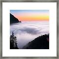 Ghosts Of Nisqually Framed Print