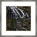 Gibbons Falls, Yellowstone Framed Print