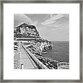 Gibraltar Rock Framed Print