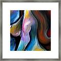 Gifted Original Nude Abstract Art Framed Print