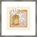 Gilded Age I - Baroque Rococo Palace Ceiling Inspired Framed Print