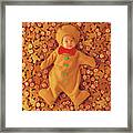 Gingerbread Baby Framed Print