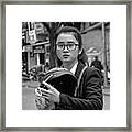 Girl From Hanoi. #blackandwhite Framed Print