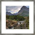 Glacier National Park Landscape Framed Print