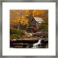 Glades Creek Mill - West Virginia Framed Print
