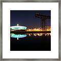 Glasgow Clyde Panorama Framed Print
