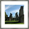 Glastonbury Abbey 3 Framed Print