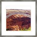 Glen Canyon Bridge Framed Print