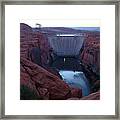 Glenn Canyon Dam Framed Print