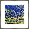 Glenwood Springs Fall Colors On Display Framed Print
