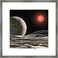 Gliese 581 C Framed Print