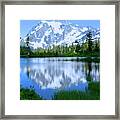 Majestic Mount Shuksan Framed Print
