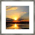 Glorious Sunset Framed Print