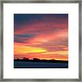 Glorious Sunset Framed Print