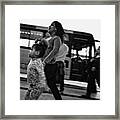 Go, Go!!! #woman #girl #child #mother Framed Print