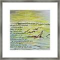 Going Home John 14 Framed Print