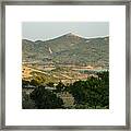 Gokceada Island Landscape Framed Print