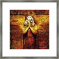 Golden Angel Framed Print