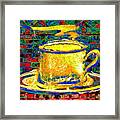 Golden Brew Framed Print