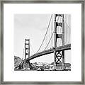 Golden Gate Bridge From Baker Beach 2 Framed Print