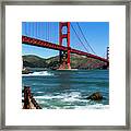 Golden Gate Bridge From Fort Point Framed Print