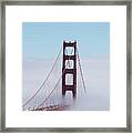 Golden Gate Fogged - 3 Framed Print