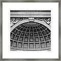 Golden Gate Music Concourse- Art By Linda Woods Framed Print