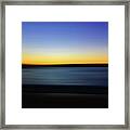 Golden Horizon Framed Print