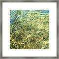 Golden Sea Framed Print
