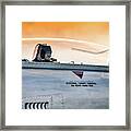 Golden Sky Framed Print