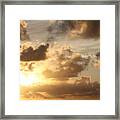 Golden Sunrise On Kauai Framed Print