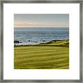 Golf By The Sea 1 Framed Print