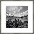 Goose Island Glacier National Park Framed Print