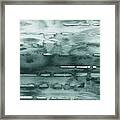 Gorgeous Grays Abstract Interior Decor X Framed Print