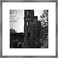 Gothic Tower At Blarney Castle Ireland Framed Print