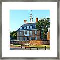 Governors Palace Colonial Williamsburg  4808 Framed Print