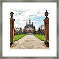 Governor's Palace In Williamsburg, Virginia Framed Print