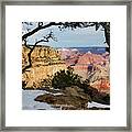Grand Canyon At Sunrise Framed Print