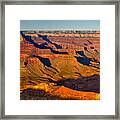 Grand Canyon At Sunset Framed Print