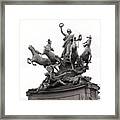 Grand Palais Quadriga Framed Print