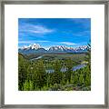 Grand Teton Vista Framed Print