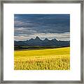 Grand Tetons, Ashton Idaho Framed Print