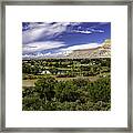 Grand Valley Panoramic Framed Print