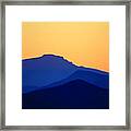 Grandfather Sunset Framed Print