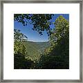 Grandview Park On One Of The Trails Framed Print