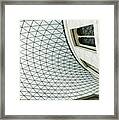 Great Court Angled Framed Print