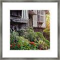 Great Dixter House And Gardens At Sunset Framed Print